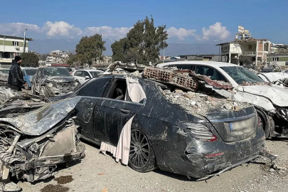 Deprem bölgesindeki hasarlı araçları piyasaya süren çete çökertildi