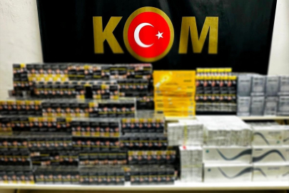 Mardin'de 4 bin 690 paket kaçak sigara ele geçirildi