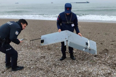 Sahilde İHA parçaları bulundu, şehir teyakkuza geçti!