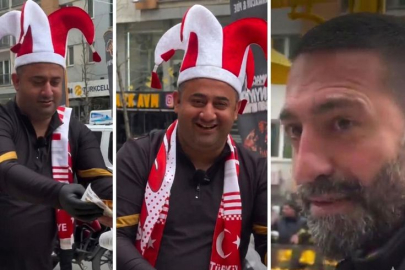 Sözünü tuttu, milli galibiyet şerefine 1000 lahmacun dağıttı