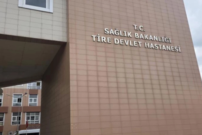 Tire Devlet Hastanesi'nde stajyer lise öğrencisine taciz iddiası