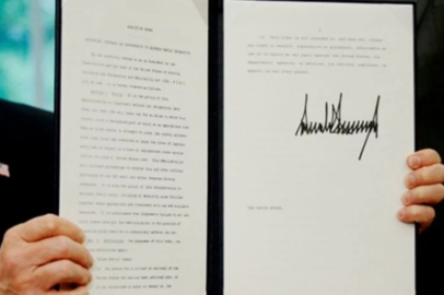 ABD'de bir ilk: Dolarda Trump imzası