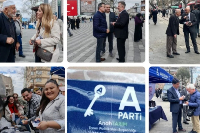 Anahtar Parti Bursa'da dağıttığı 200 bin ata tohumunu 2 saatte tükendi