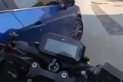 Bursa'da motosiklet sürücüsü elektrik panosuna savruldu!