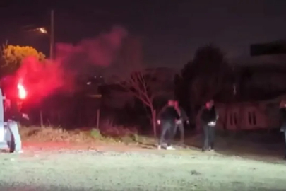 Dayak ortasında evlilik teklifi! Panik anları mutlulukla bitti