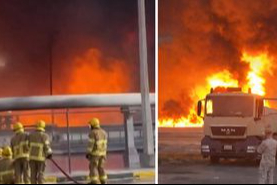 Kuveyt Havalimanı'ndaki yangın 58 saatte zor söndürüldü