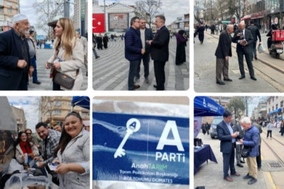 Anahtar Parti Bursa’da 200 bin ata tohumunu 2 saatte dağıttı