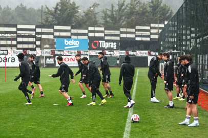 Beşiktaş'ta derbi hazırlıkları sürüyor