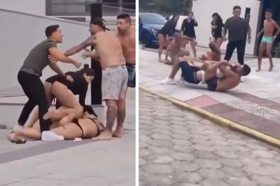 Brezilya'nın en lüks plajında eğlence değil vahşet yaşandı