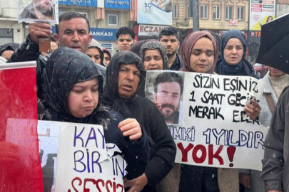 Kilis'te aileler kayıp yakınları için yürüdü