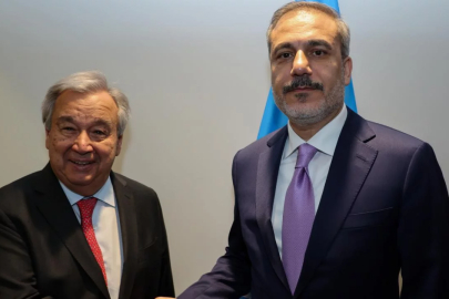 Bakan Fidan, BM Genel Sekreteri Guterres ile görüştü