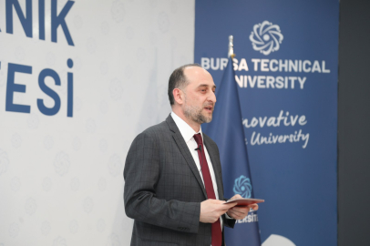 BTÜ Konuşmaları’nın konuğu Turkish Technic İnsan Kaynakları Genel Müdür Yardımcısı Abdullah Aydın oldu