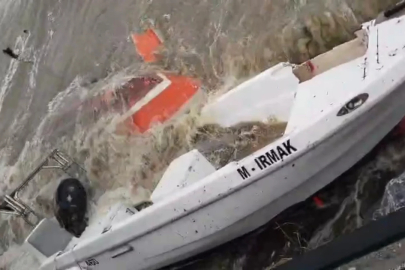 Bursa'da lodos dehşeti! Çok sayıda tekne battı