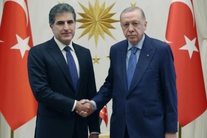 Cumhurbaşkanı Erdoğan, IKBY Başkanı Barzani ile görüştü