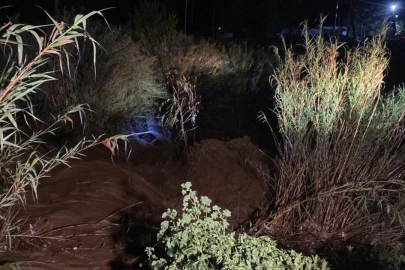 Kentte mucize kurtuluş! Saatlerce tutundu