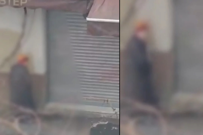 Kız yurdunun karşısında skandal görüntü!