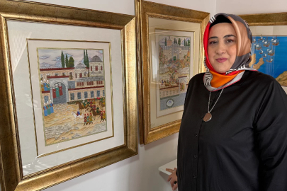 İran'da mahsur kalan tezhip sanatçısı, karayolu ile Türkiye'ye döndü