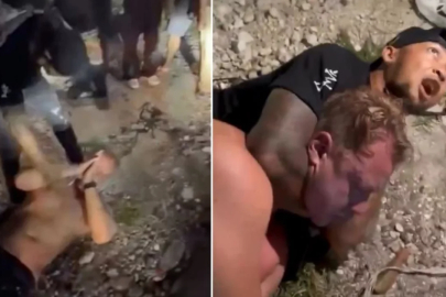 İnfial yaratan görüntü! İddiayı duyunca gözünün yaşına bakmadılar