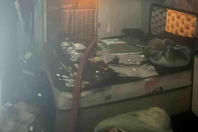 Mardin'de müstakil evde çıkan yangın söndürüldü