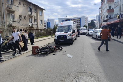 Ordu'da dönüş yapan otomobil ile motosiklet çarpıştı: 1 yaralı