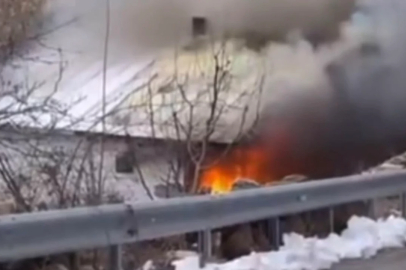 Bursa'da korkutan yangın!