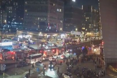 Kağıthane'de alışveriş merkezinde yangın paniği