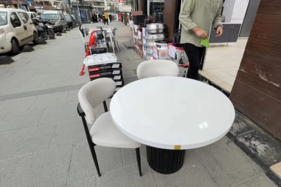 Sandalyeleri çalındı, hırsıza sitem etti: Abla takımı bozdun