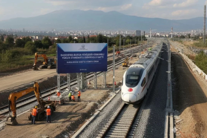 Bursa'yı yakından ilgilendiren proje! Hızlı tren...