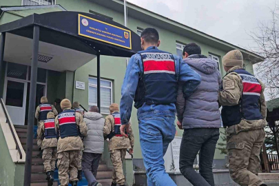 Erzurum'da kaçak göçmen operasyonu