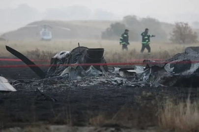 Gürcistan'da düşen Türk uçağı ile ilgili flaş rapor!