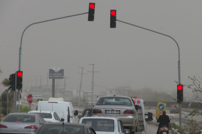 Kilis'te Toz Taşınımı Hayatı Olumsuz Etkiledi