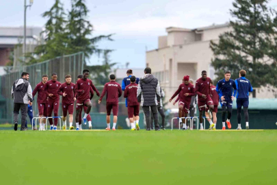 Trabzonspor, Galatasaray maçı hazırlıklarını tamamladı