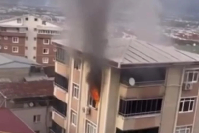 Bursa'da korkutan yangın! Mahalleli sokağa döküldü