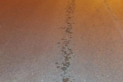 Denizli'de 1 kilometre boyunca yola beton döktü: 191 bin lira ceza