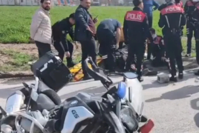 Ehliyetsiz yola çıktı, iki polis memurunu yaraladı