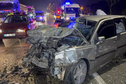 Samsun'da zincirleme trafik kazası: 6 yaralı