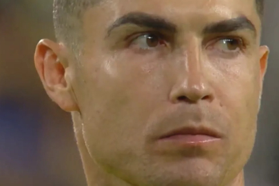 Sosyal medya bu anı konuşuyor: Ronaldo'dan "Bismillah"lı gol!