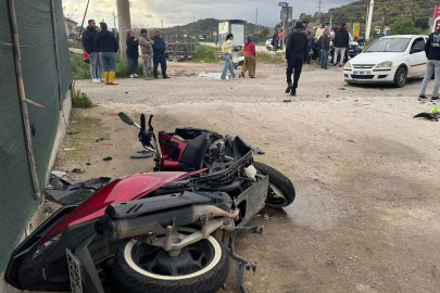 17 yaşındaki motosiklet sürücüsü kurtarılamadı