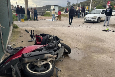 17 yaşındaki motosiklet sürücüsü kurtarılamadı