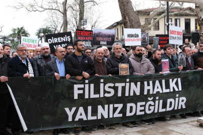 Bursa Gönüllü Kuruluşlar Platformu'ndan Filistin Çağrısı