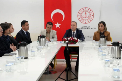 İl Milli Eğitim Müdürü Tosun, öğretmenlerle buluştu