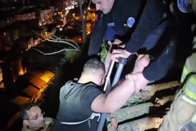 Bursa surlarında intihar girişimi! Saatler süren ikna, düşüşle bitti...