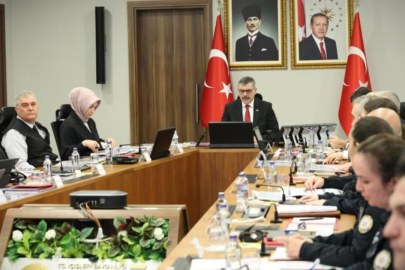 İçişleri Bakanlığı'nca valilerle "Güvenlik Toplantısı" yapıldı