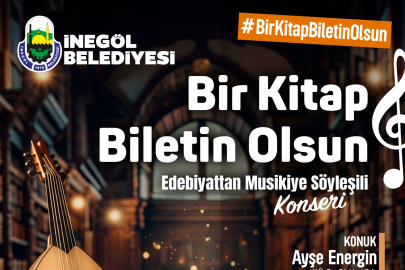 İnegöl’de Kitaplar Bilete Dönüşüyor