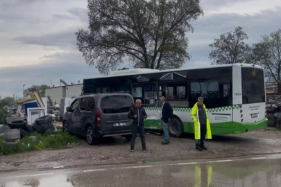 Bursa'da kural ihlali kaza getirdi! Araziye savruldu...