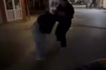 Bursa'da genç kızlar birbirine girdi!