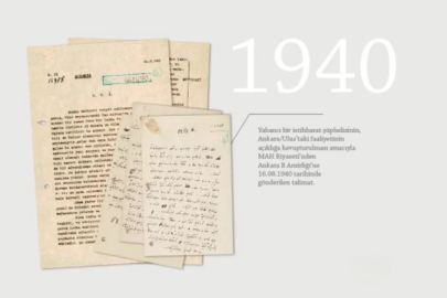 MİT, Ankara'daki 86 yıllık istihbarat belgesini yayımladı