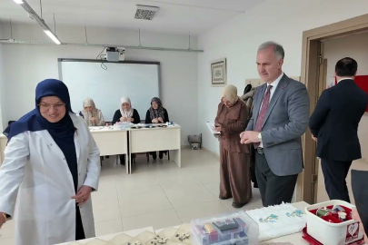Başkan Taban’dan İnesmek Kursiyerlerine Ziyaret