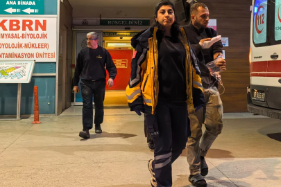 Bursa'da elini karma makinesine kaptırdı!