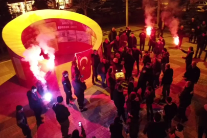 Bursa'da kavga ihbarına giden polislere sürpriz kutlama